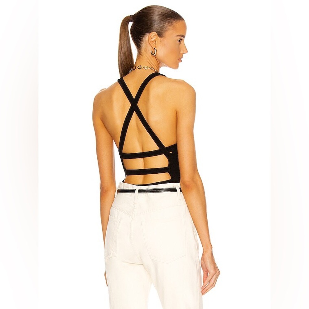 Agolde Nova Banded Back Bodysuit NWT